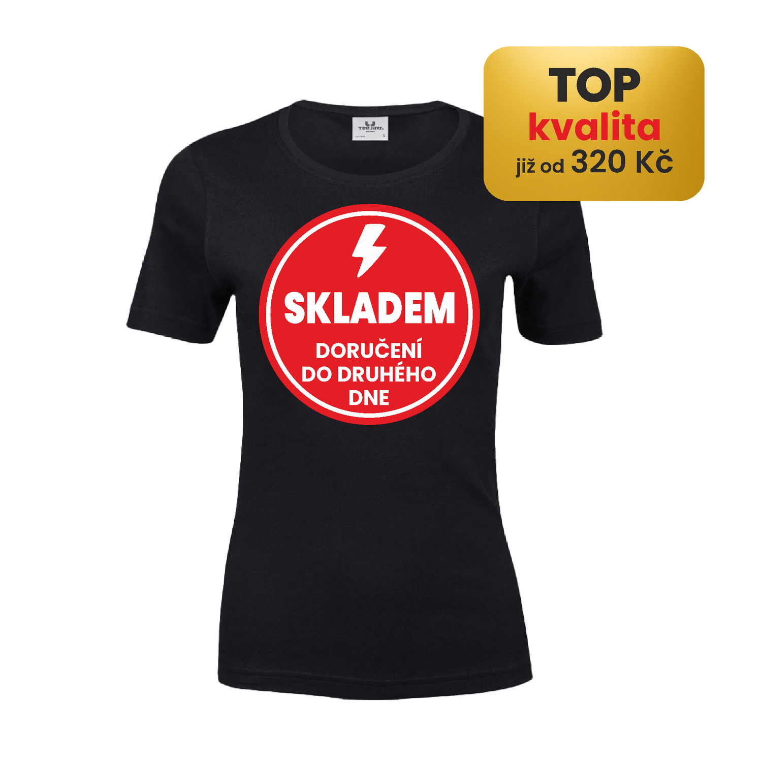 Dámská módní trička z LUXUSNÍCH materiálů