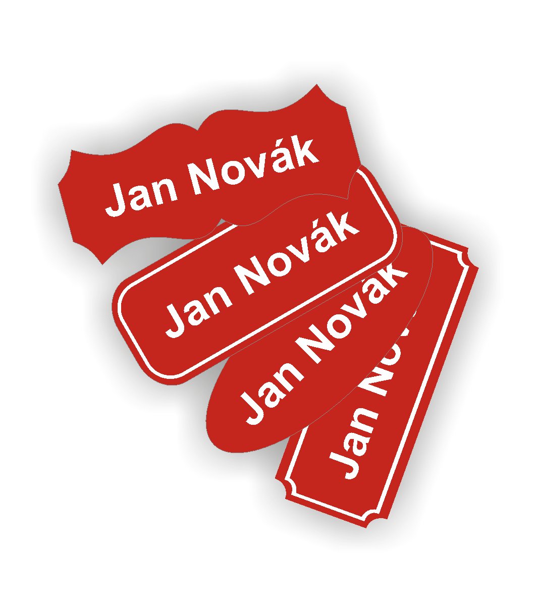 Gravírované štítky