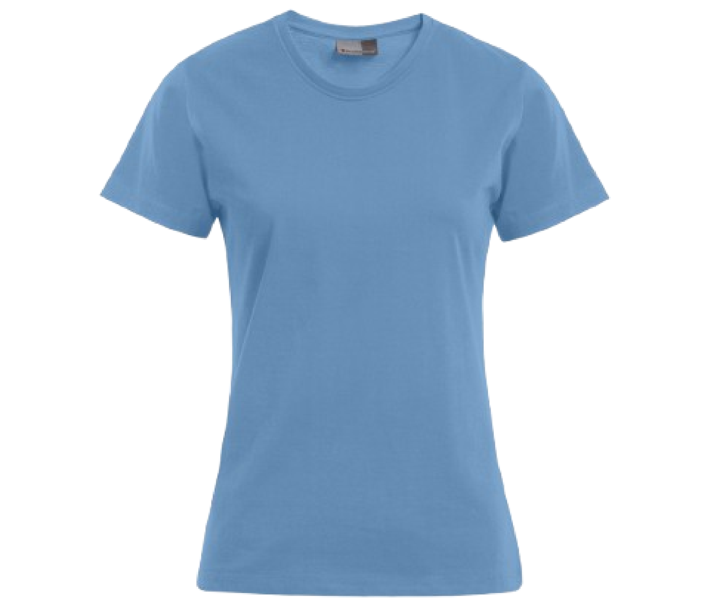 Premium dámské lehce vypasované tričko s vlastním potiskem