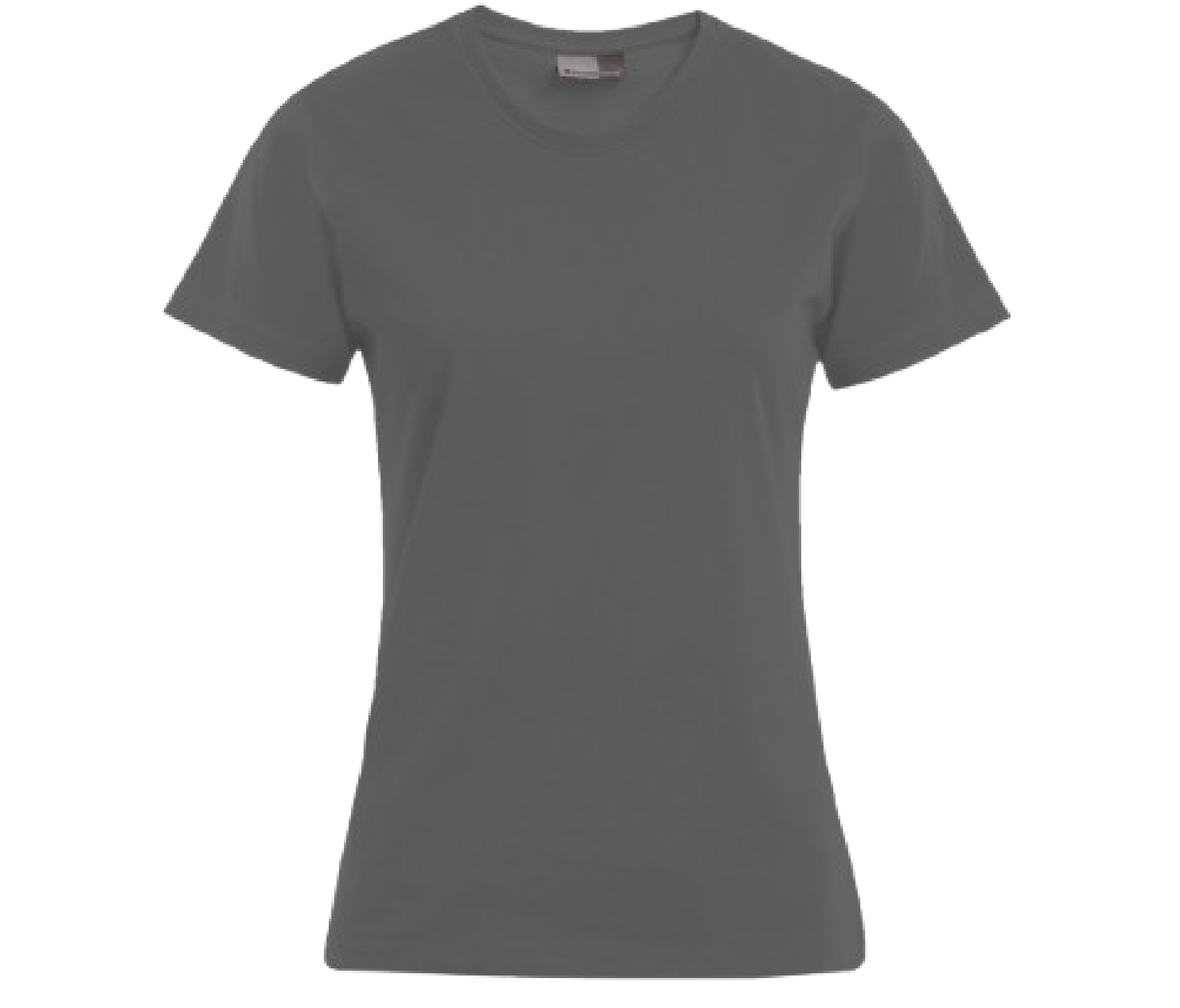 Premium dámské lehce vypasované tričko s vlastním potiskem