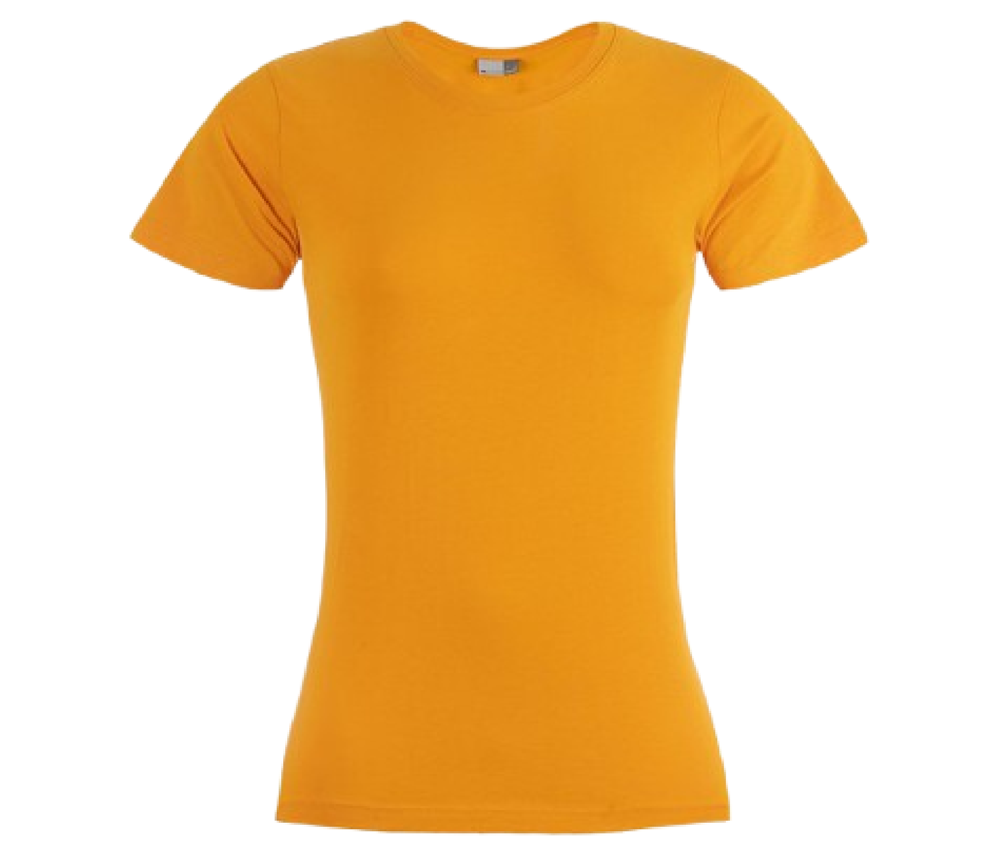 Premium dámské lehce vypasované tričko s vlastním potiskem