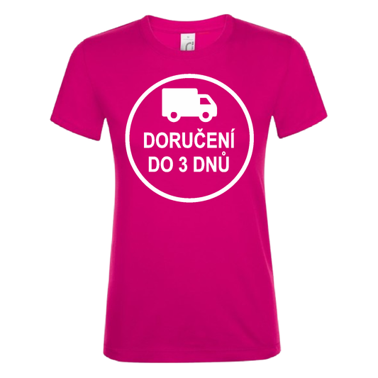 Reklamní dámské tričko s vlastním potiskem
